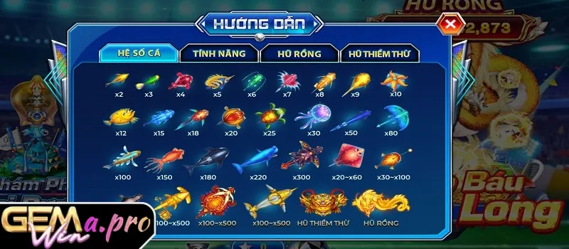 Bắn Cá GEMWIN - Cơ Hội Săn Thưởng Không Giới Hạn Mỗi Ngày