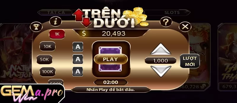 Trên dưới GEMWIN